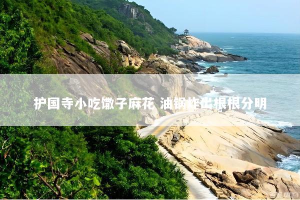护国寺小吃馓子麻花 油锅炸出根根分明